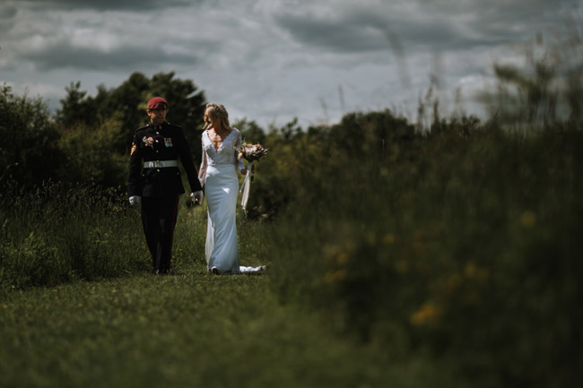 A Wonderful Military Wedding with Relaxed Wedfest Vibes 