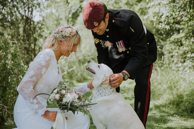 A Wonderful Military Wedding with Relaxed Wedfest Vibes 