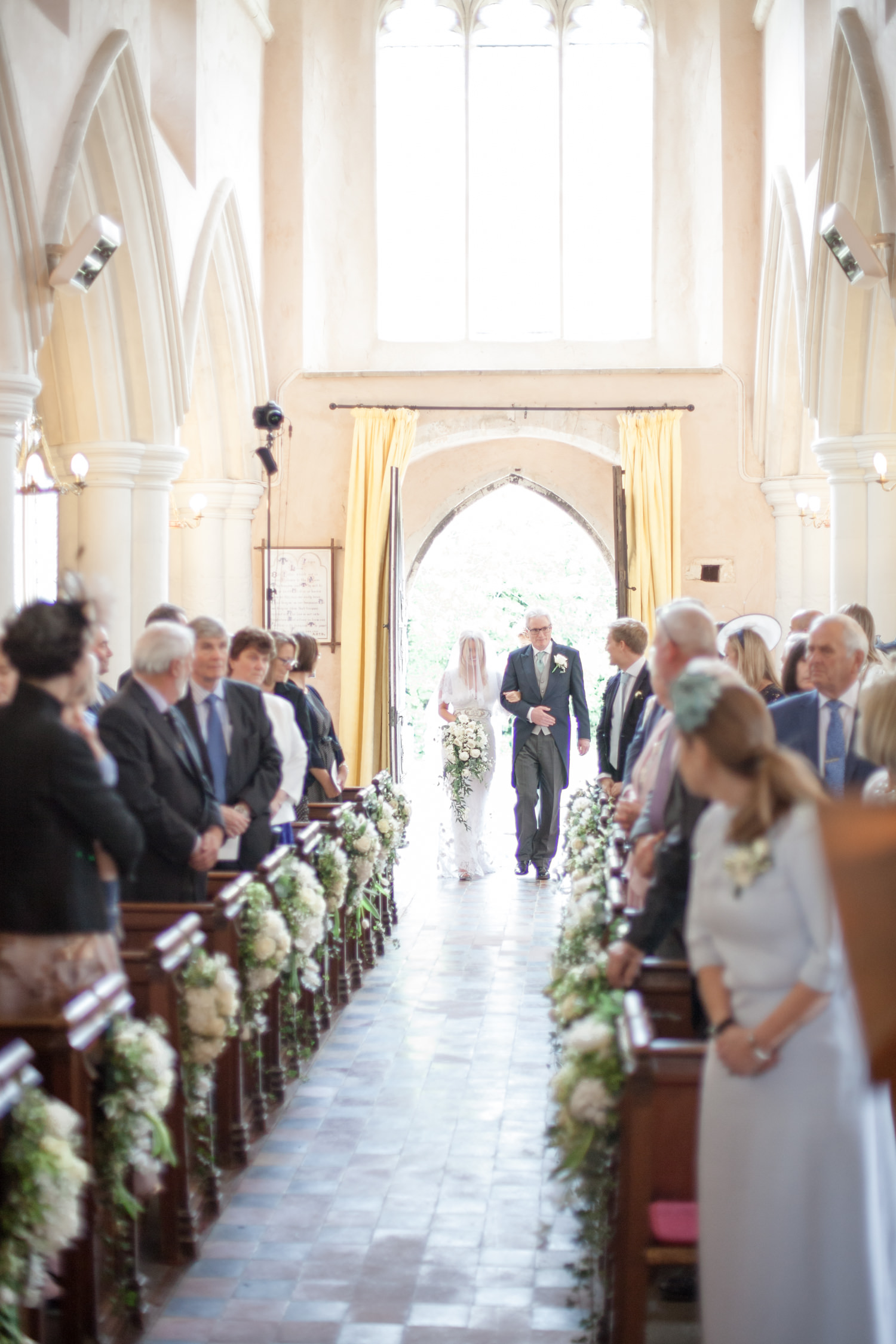 An Enchanting and Romantic Newton Hall Wedding with an Art Deco Temperley Dress