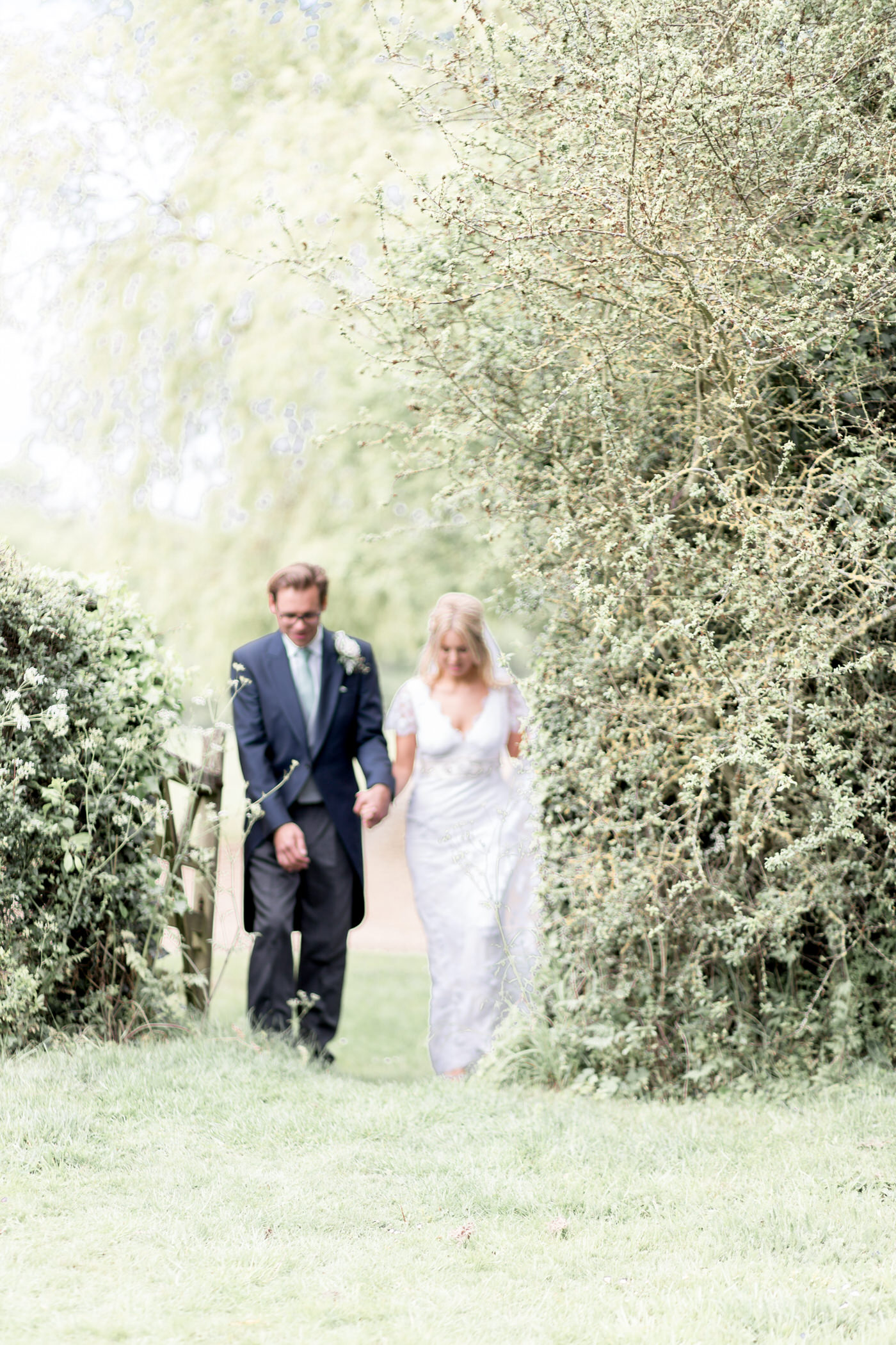 An Enchanting and Romantic Newton Hall Wedding with an Art Deco Temperley Dress