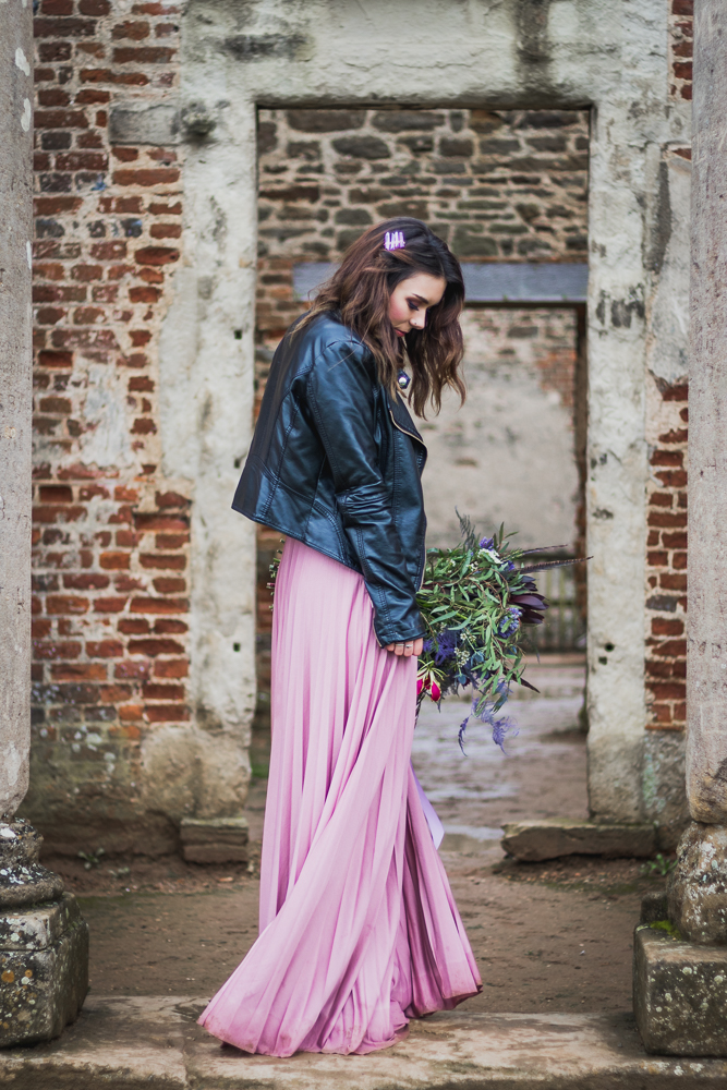 Alternative Berry Coloured Bridal Inspiration - A Dark and Moody Magenta and Violet Theme