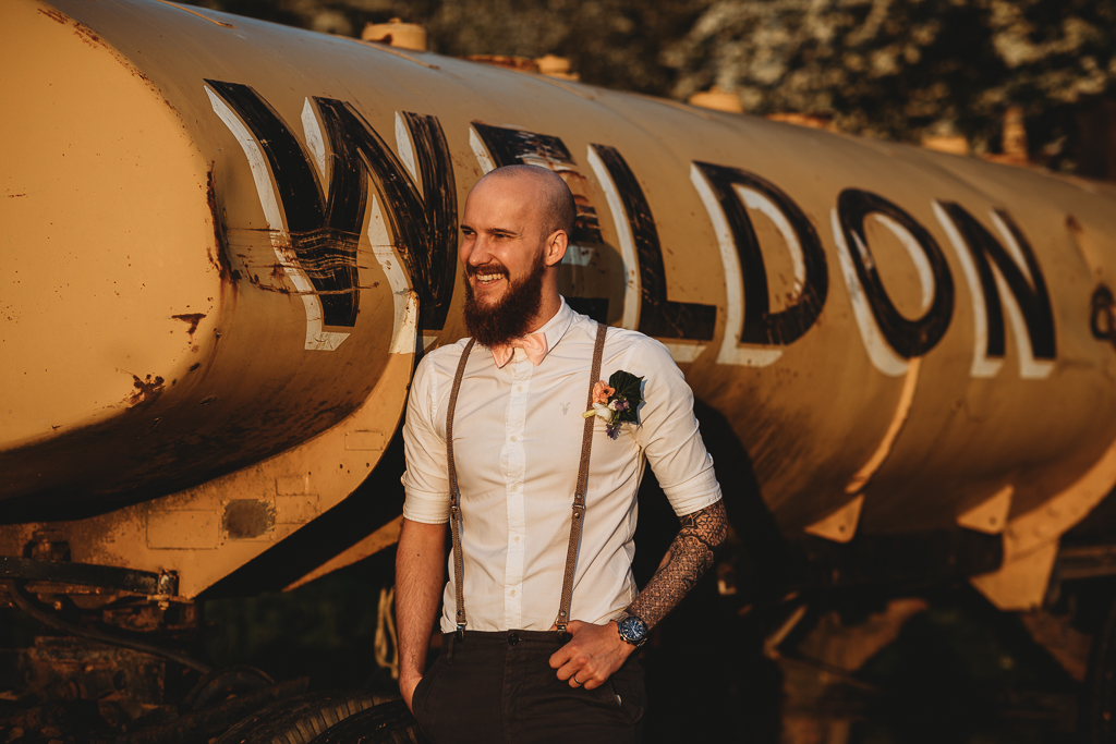 Rustic Sunset Wedding Inspiration with a touch of Vintage