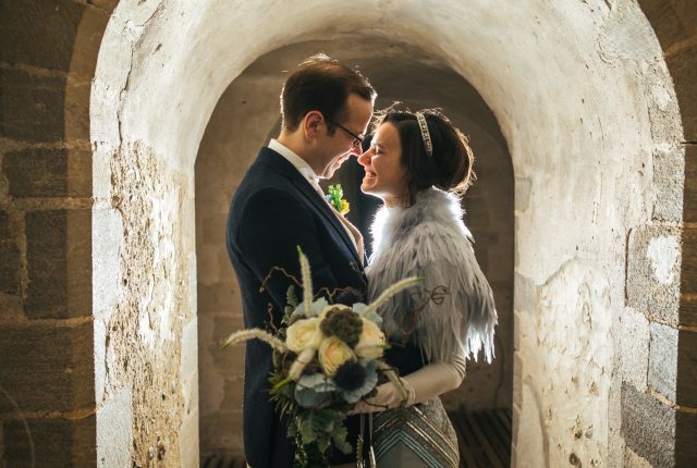 An 1920's Art Deco Themed Wedding at Hedingham Castle