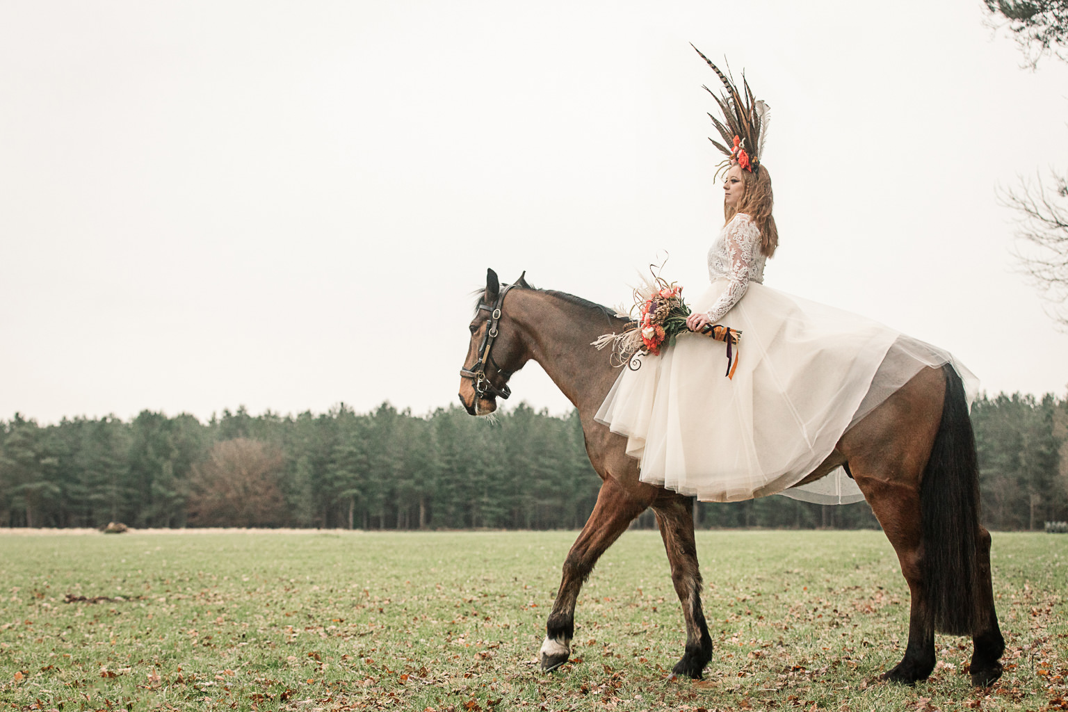 Bold and Beautiful Boudica Shoot - Inspirational and Empowering for the Modern Day Bride