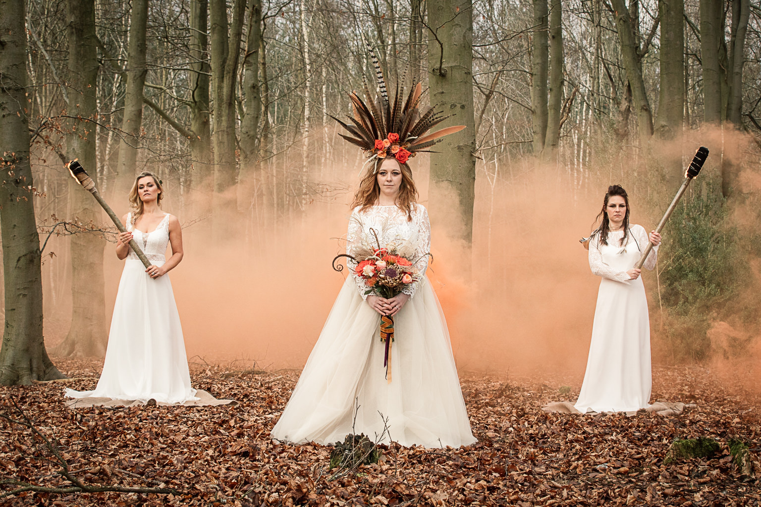 Bold and Beautiful Boudica Shoot - Inspirational and Empowering for the Modern Day Bride