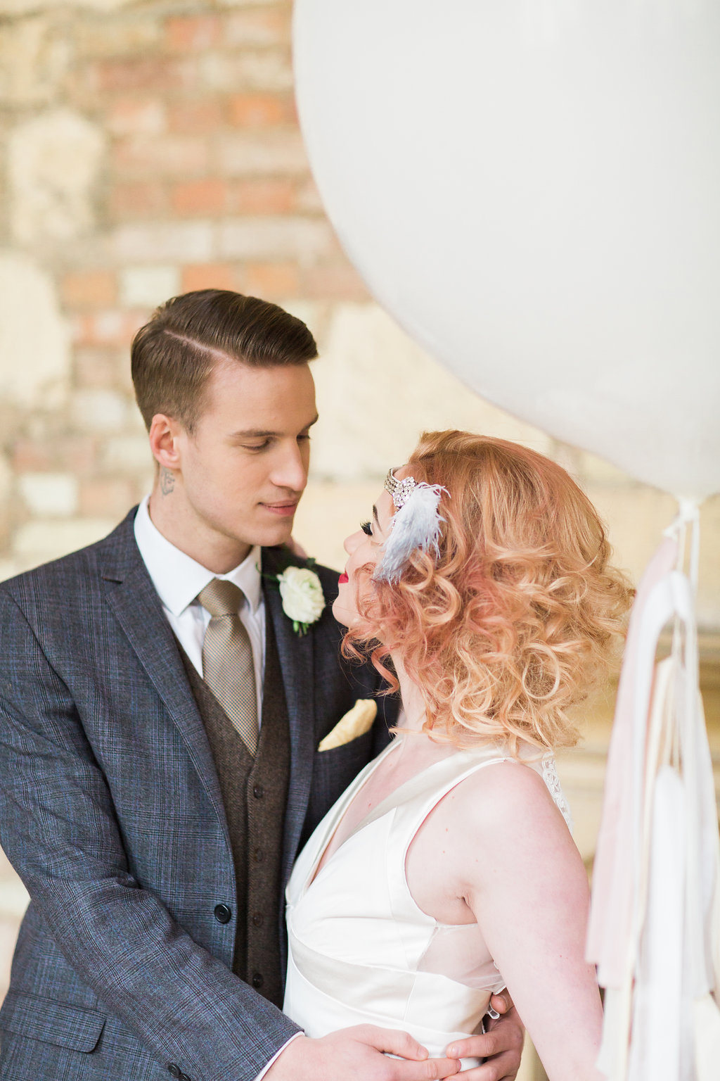 Modern 1920's Wedding Inspiration with Luxe Art Deco Vibes