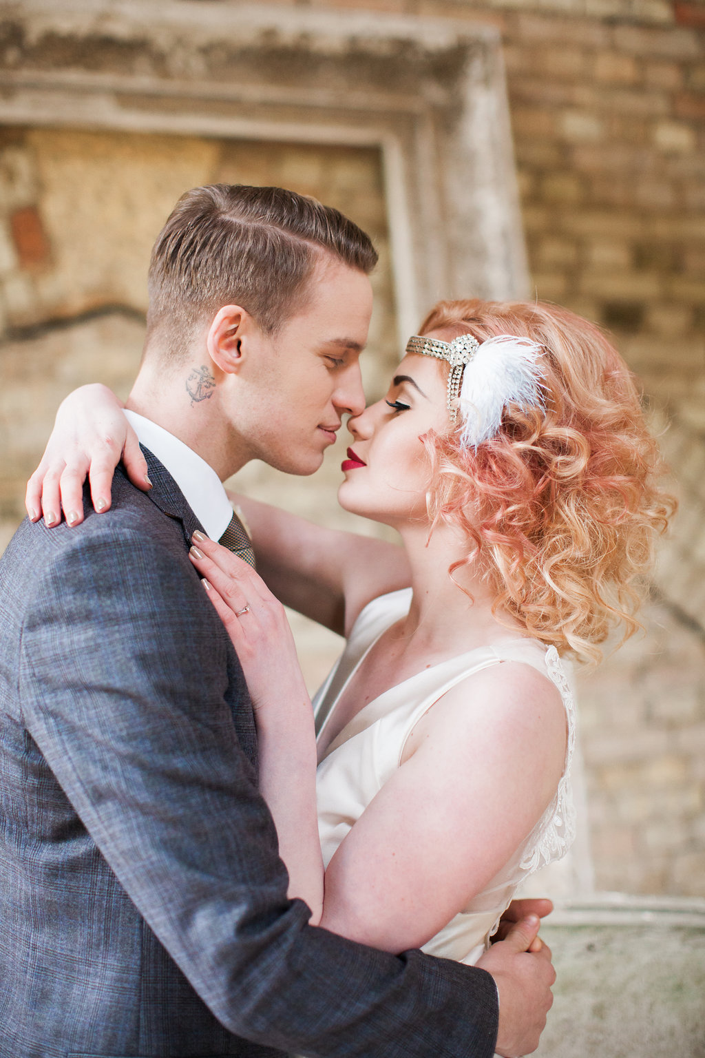 Modern 1920's Wedding Inspiration with Luxe Art Deco Vibes