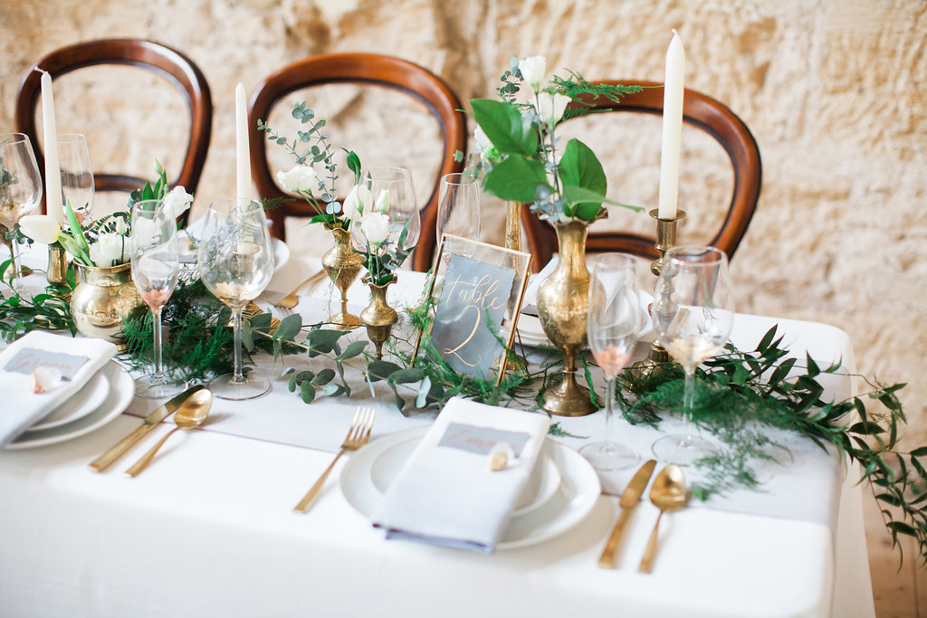 Modern 1920's Wedding Inspiration with Luxe Art Deco Vibes