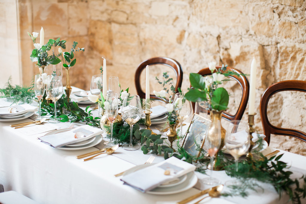 Modern 1920's Wedding Inspiration with Luxe Art Deco Vibes