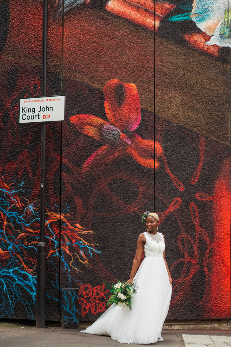 Cool Urban City Wedding Inspiration with Sassy Shoreditch Style