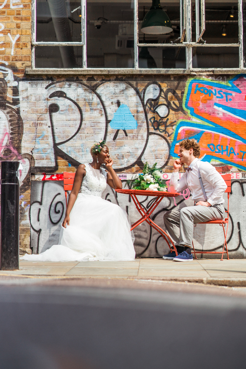 Cool Urban City Wedding Inspiration with Sassy Shoreditch Style