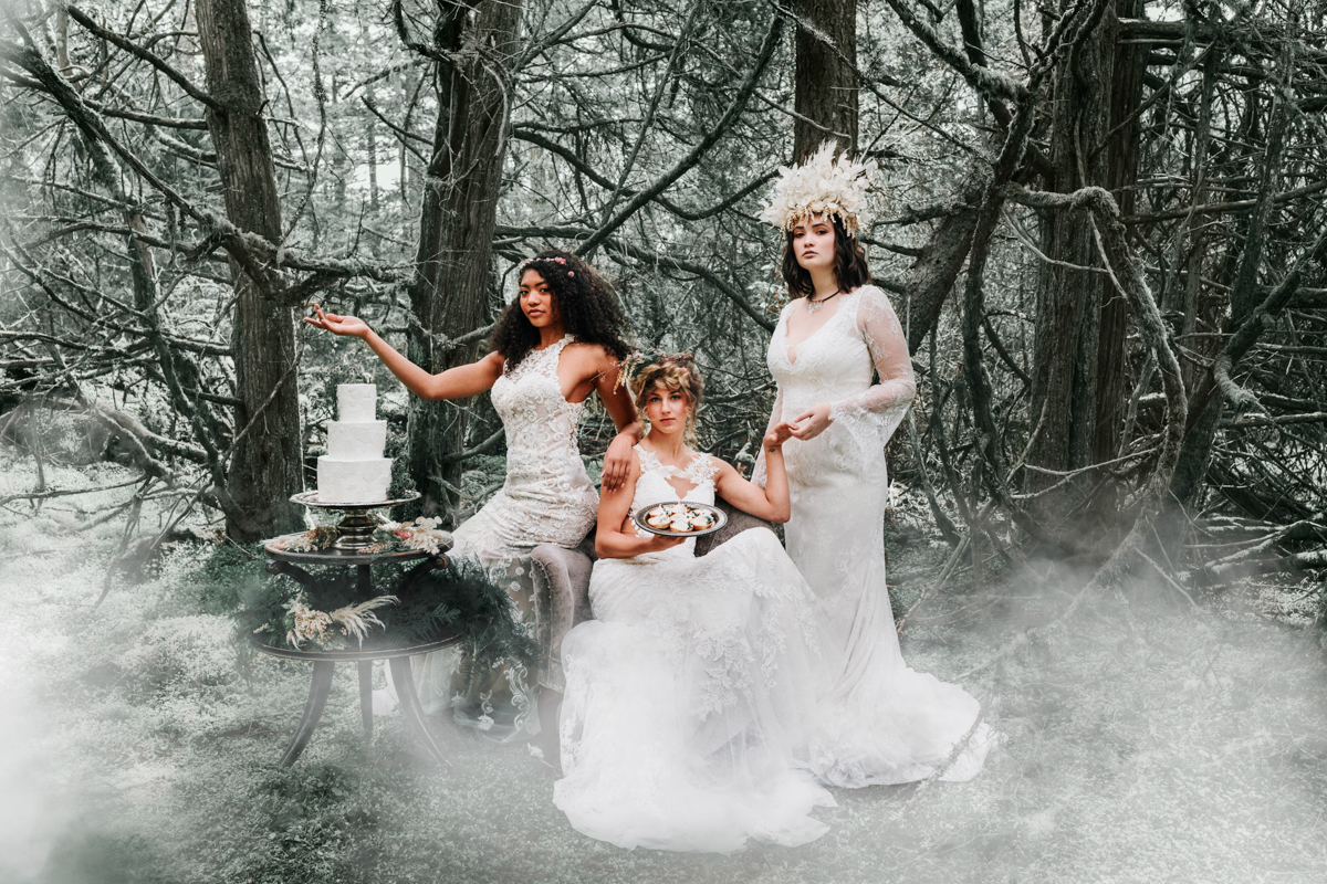 Wild and Enchanting Outdoor Wedding Inspiration in Washington Park - USA