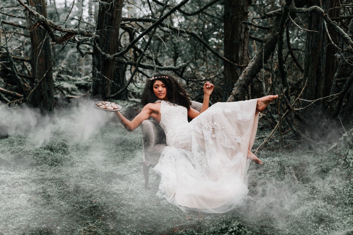Enchanting and Wild Outdoor Wedding Inspiration in Washington Park - USA