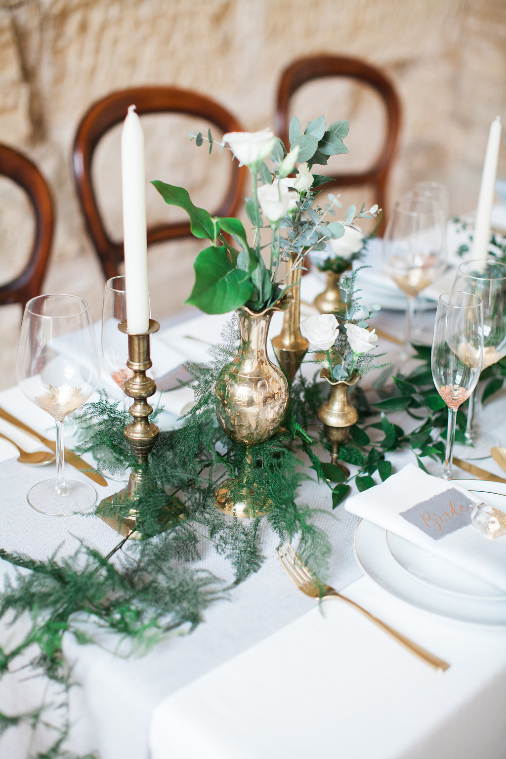 Modern 1920's Wedding Inspiration with Luxe Art Deco Vibes