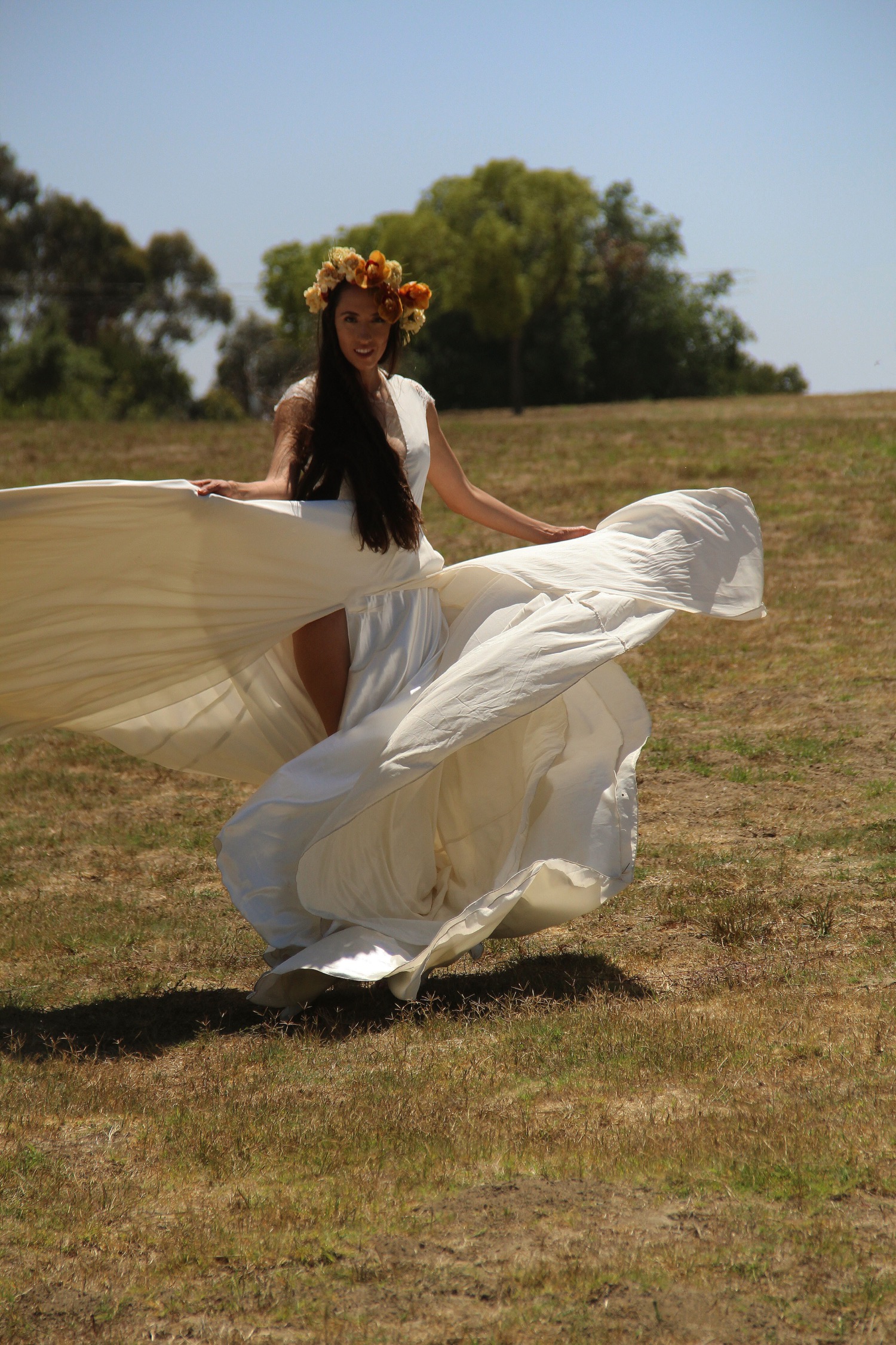 Exotic Outdoor Wedding with Gold and Turquoise Touches