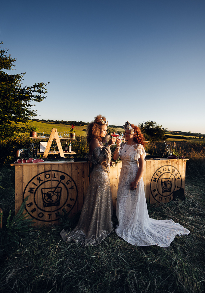 Boho Summer Garden Wedding Inspiration with relaxed and colourful Cuban vibes