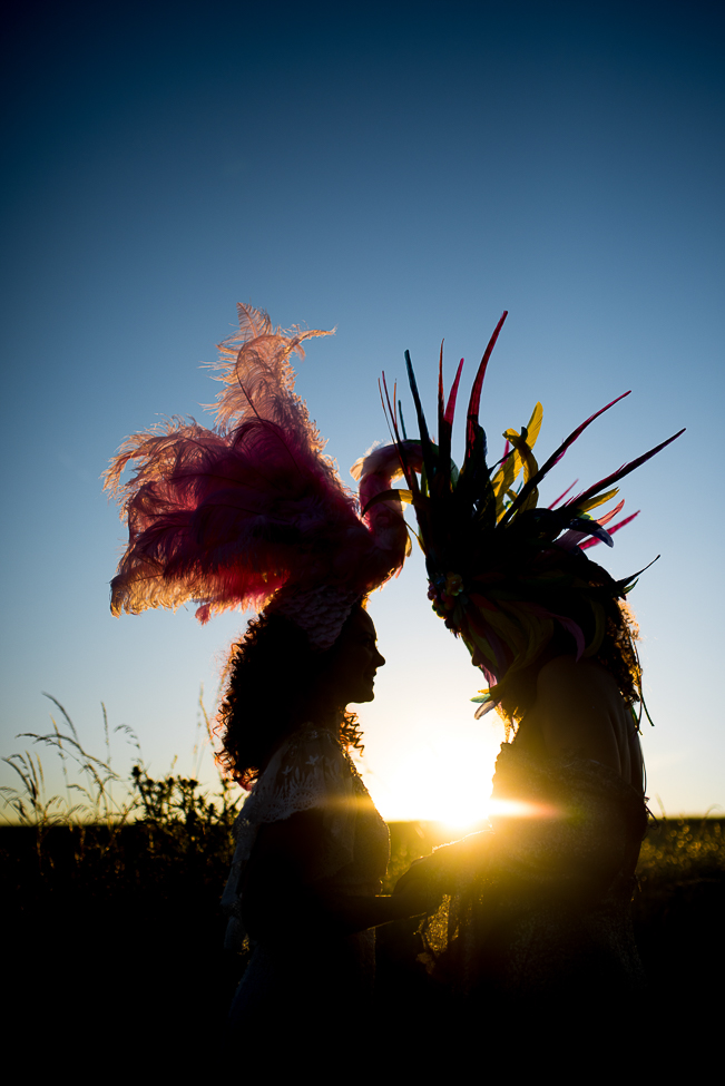 Boho Summer Garden Wedding Inspiration with relaxed and soft colourful Cuban vibes