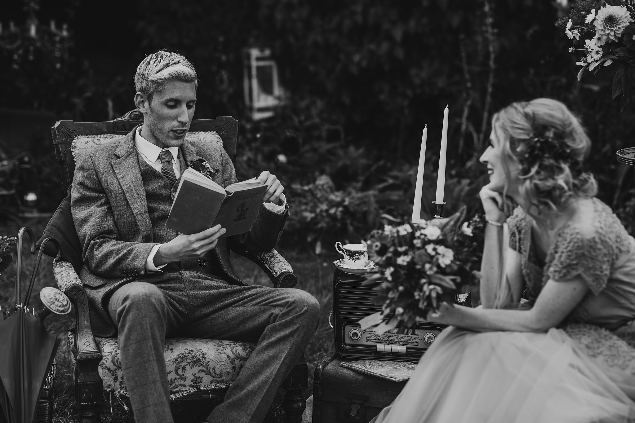 Romantic Wedding Inspiration with Intimate Vintage Vibes