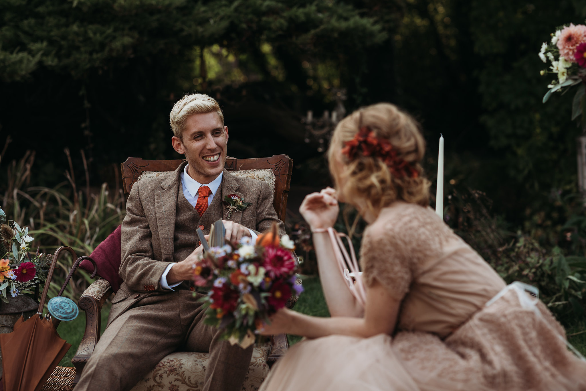 Romantic Wedding Inspiration with Intimate Vintage Vibes