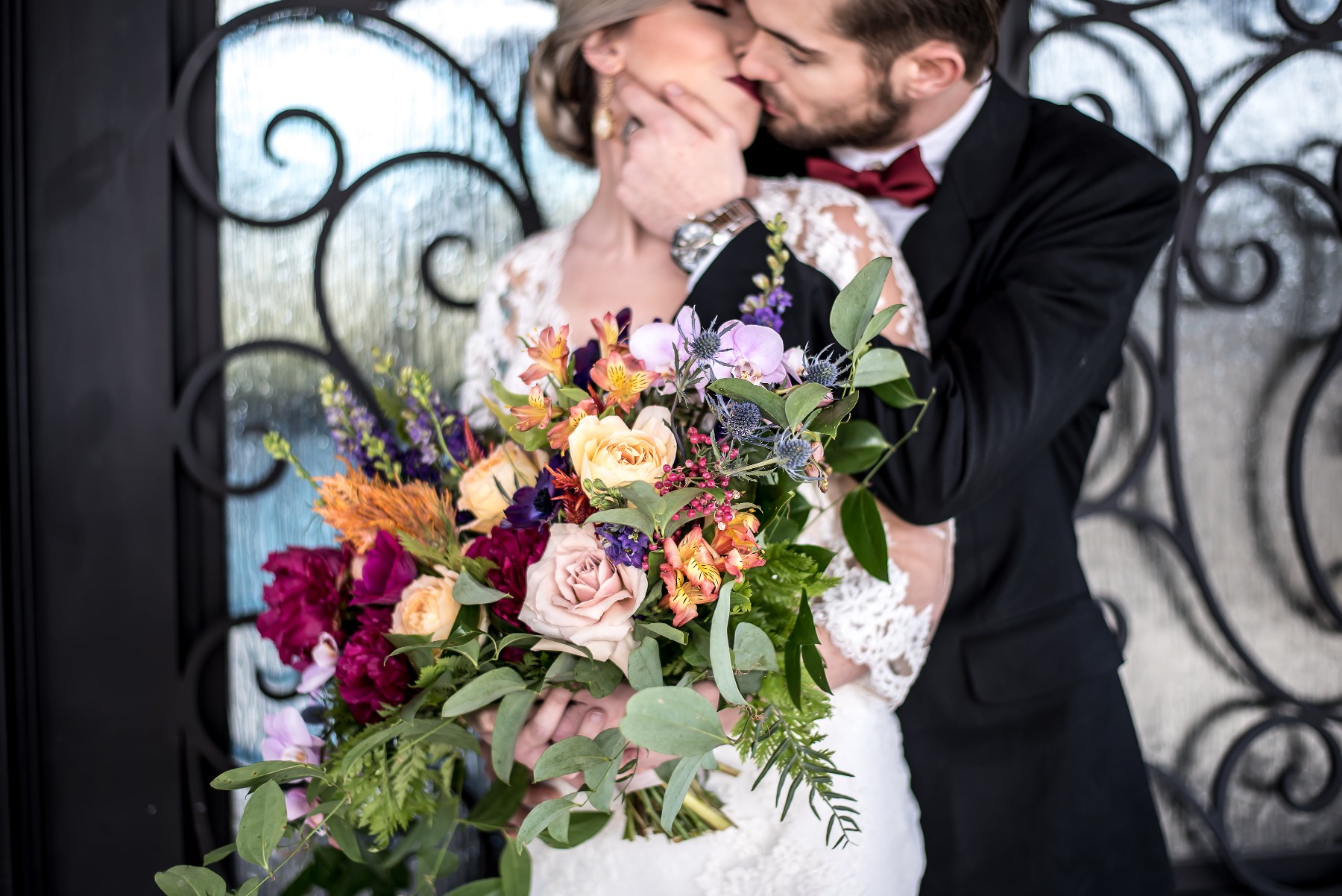 Jewel Coloured Wedding Inspiration with French Country Vibes and a touch of Vintage