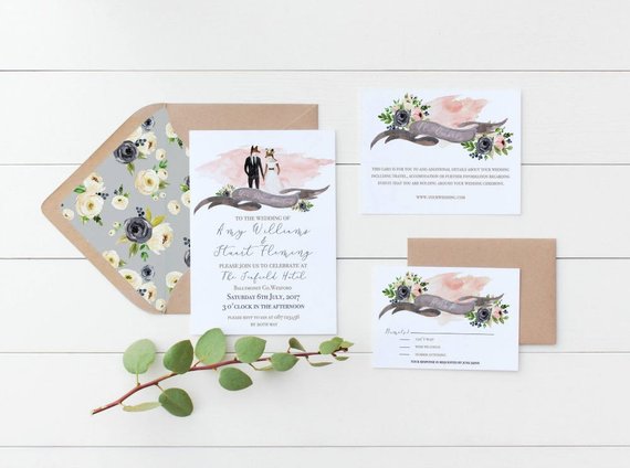 Watercolour Wedding Inspiration - Be 2019 Wedding Ready with an on Trend Watercolour Vibe