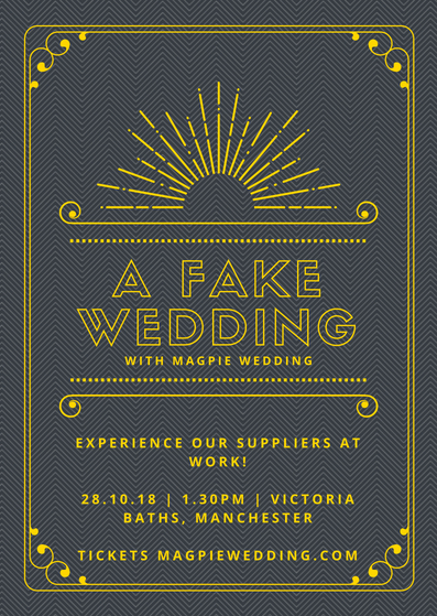 A Modern Vintage Wedding Extravaganza - Manchester October 28th 2018