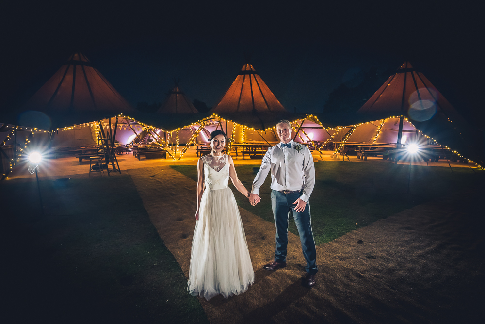 Rustic Tipi Wedding - A Starlit Ceremony with Autumnal Vibes