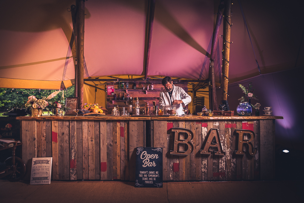 Rustic Tipi Wedding - A Starlit Ceremony with Autumnal Vibes