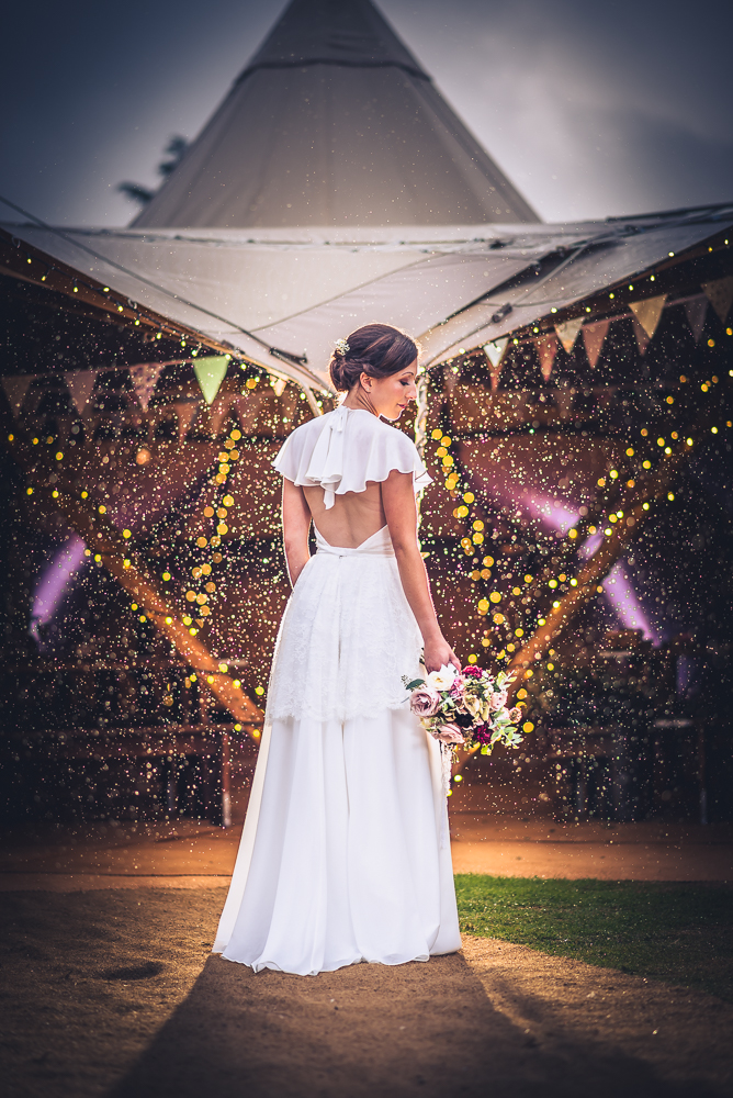 Rustic Tipi Wedding - A Starlit Ceremony with Autumnal Vibes