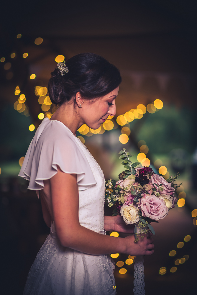 Rustic Tipi Wedding - A Starlit Ceremony with Autumnal Vibes