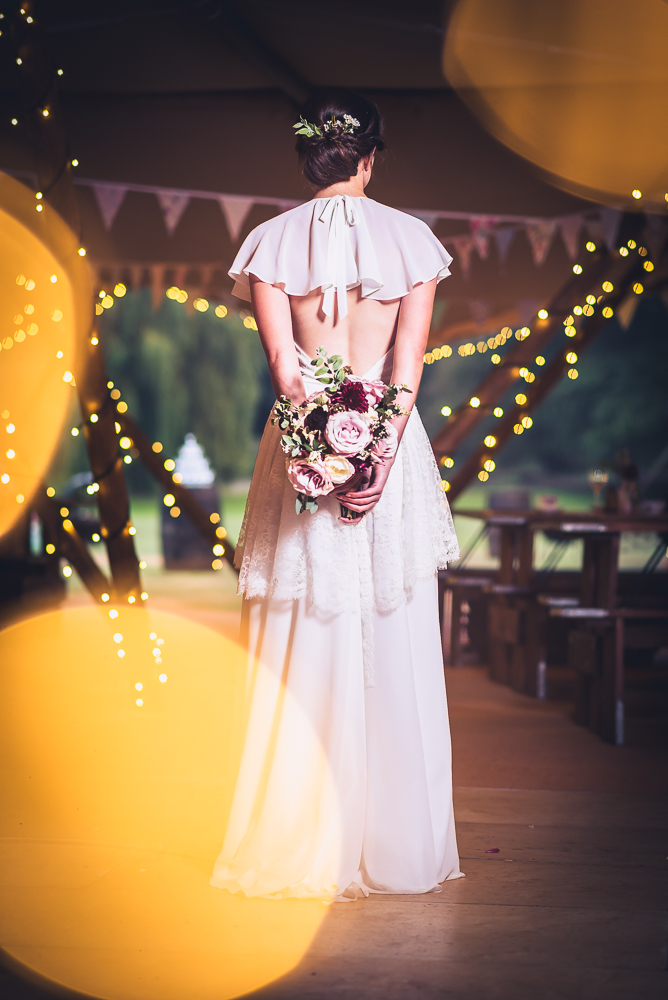 Rustic Tipi Wedding - A Starlit Ceremony with Autumnal Vibes