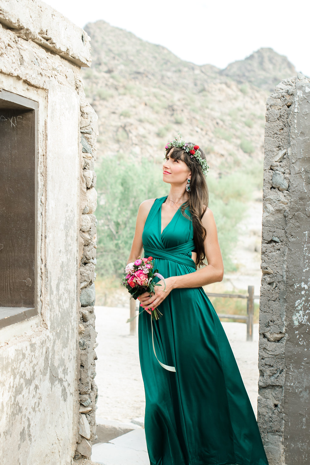 Emerald Wedding Ideas - An Elegant and Modern Styled Elopement in Phoenix, Arizona
