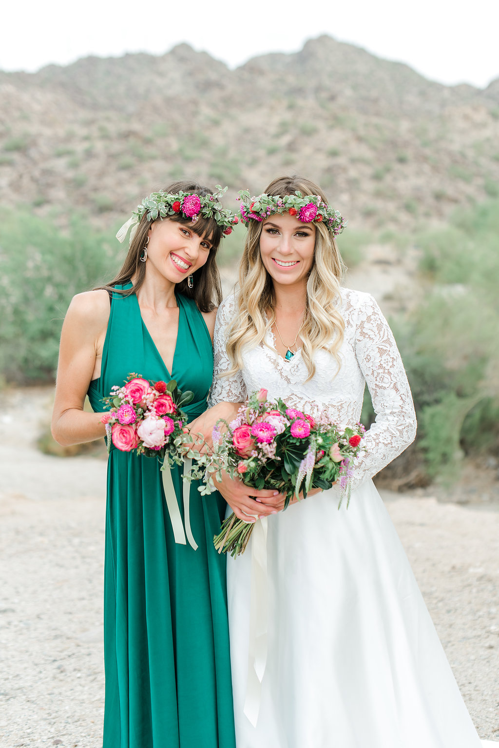 Emerald Wedding Ideas - An Elegant and Modern Styled Elopement in Phoenix, Arizona