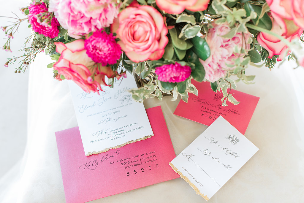 Emerald Wedding Ideas - An Elegant and Modern Styled Elopement in Phoenix, Arizona