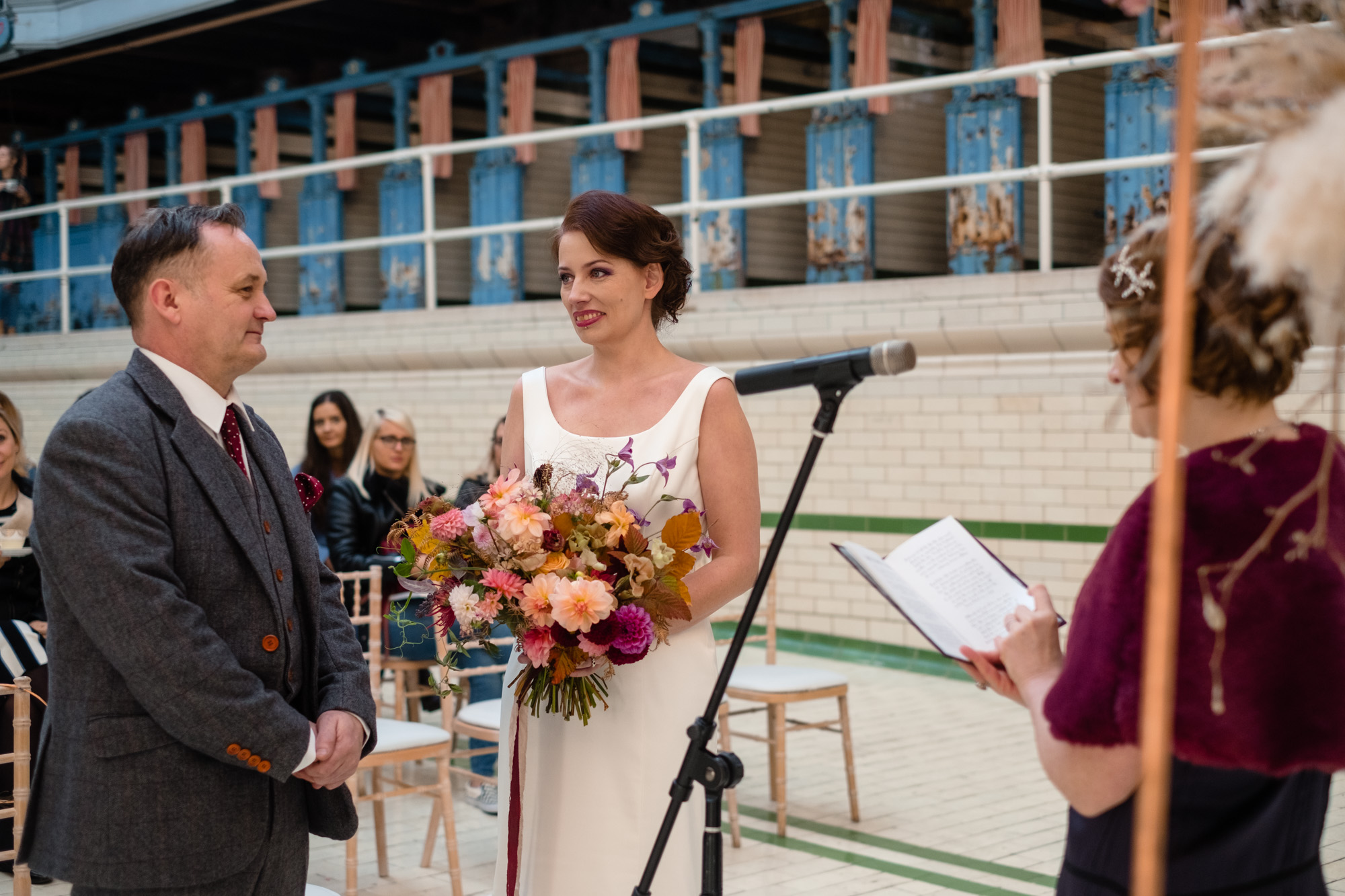 Modern Vintage Wedding at Victoria Baths Manchester