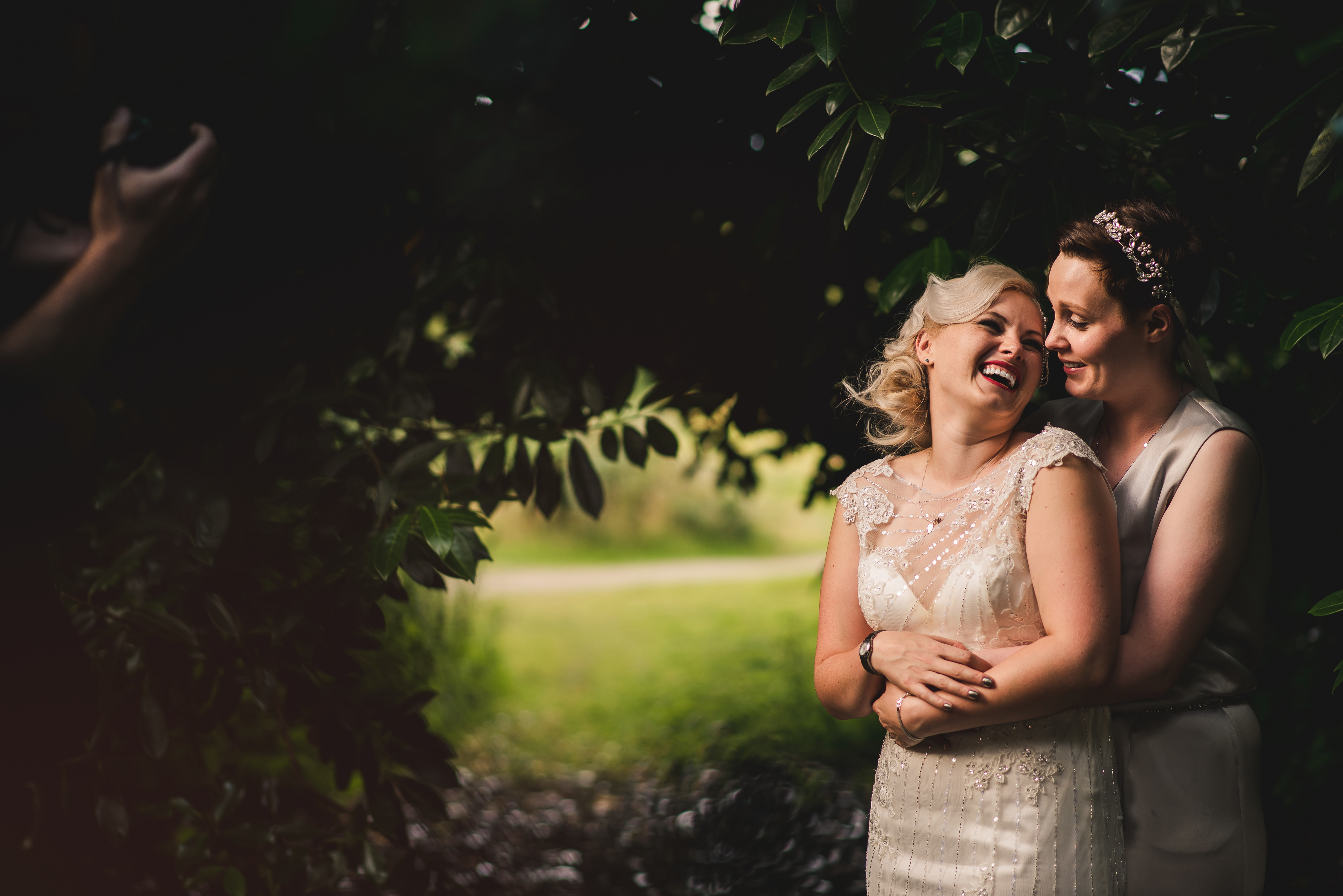 Modern DIY Wedding at Theobolds Estate with A Dress A Jumpsuit and Lots of Personal Touches