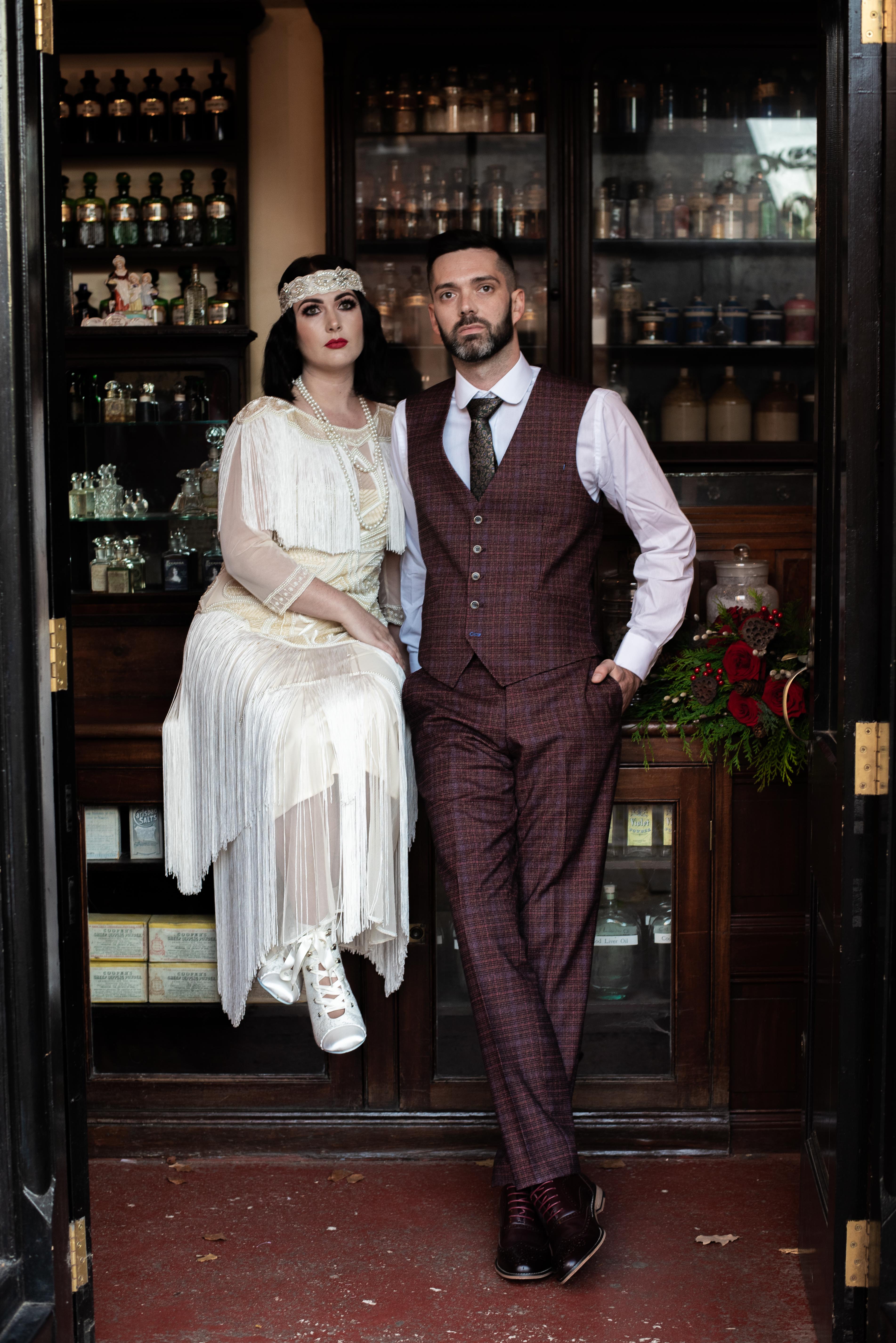 1920's Christmas Wedding - Peaky Blinders meets Gatsby Glamour