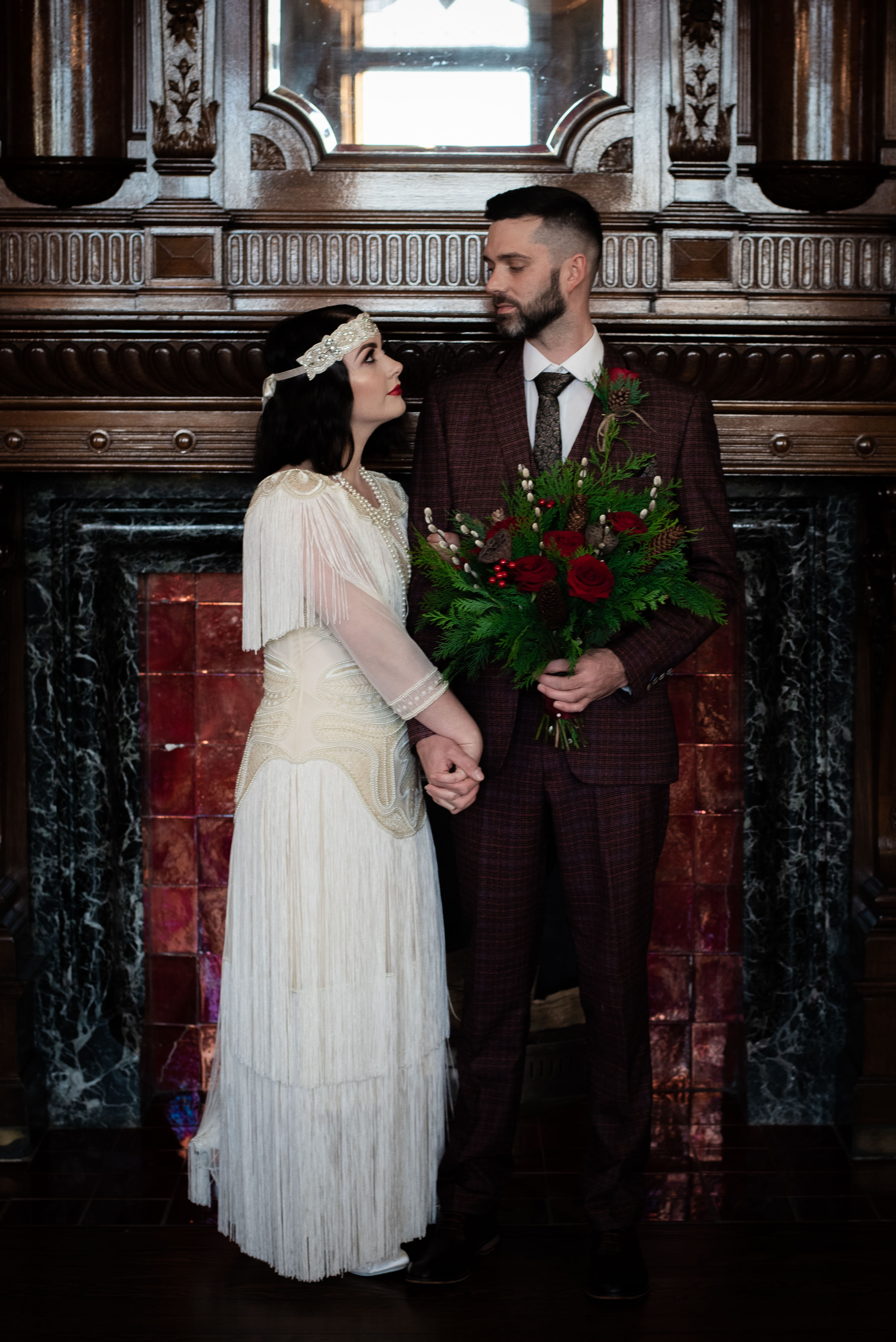 1920's Christmas Wedding - Peaky Blinders meets Gatsby Glamour