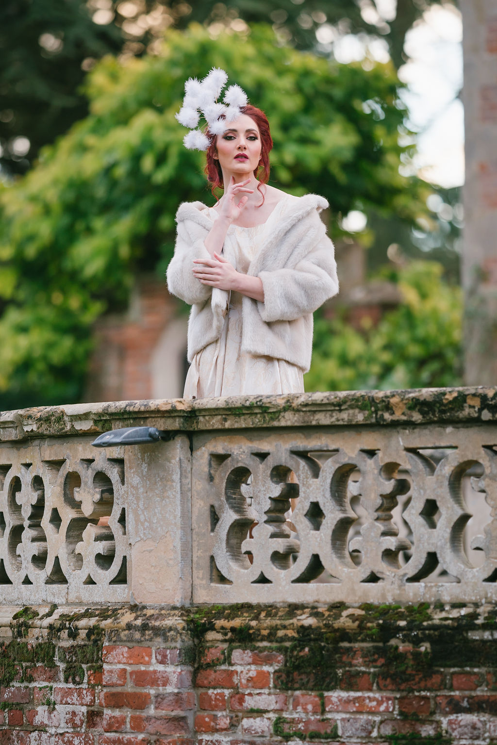 Opulent Red and Gold Vintage Christmas Wedding 