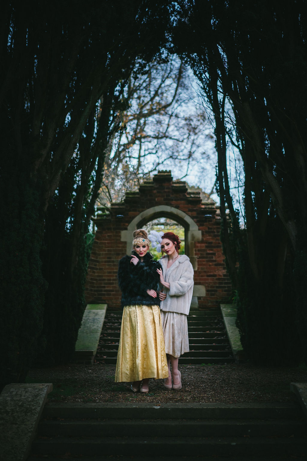 Opulent Red and Gold Vintage Christmas Wedding 