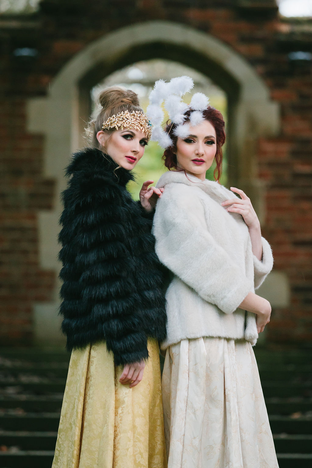 Opulent Red and Gold Vintage Christmas Wedding 