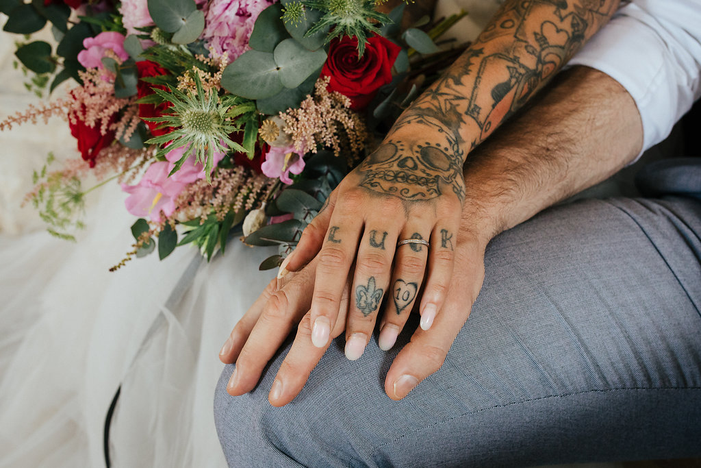 Tattooed Brides - Should You Show Off Your Tattoos On Your Wedding Day?