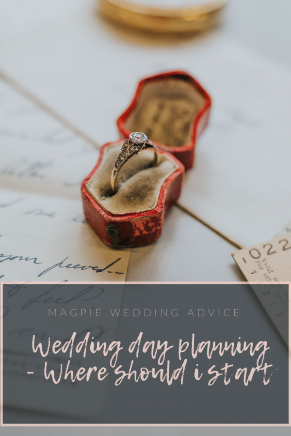 Wedding Day Planning - Where To Start and What Should Be On Your List