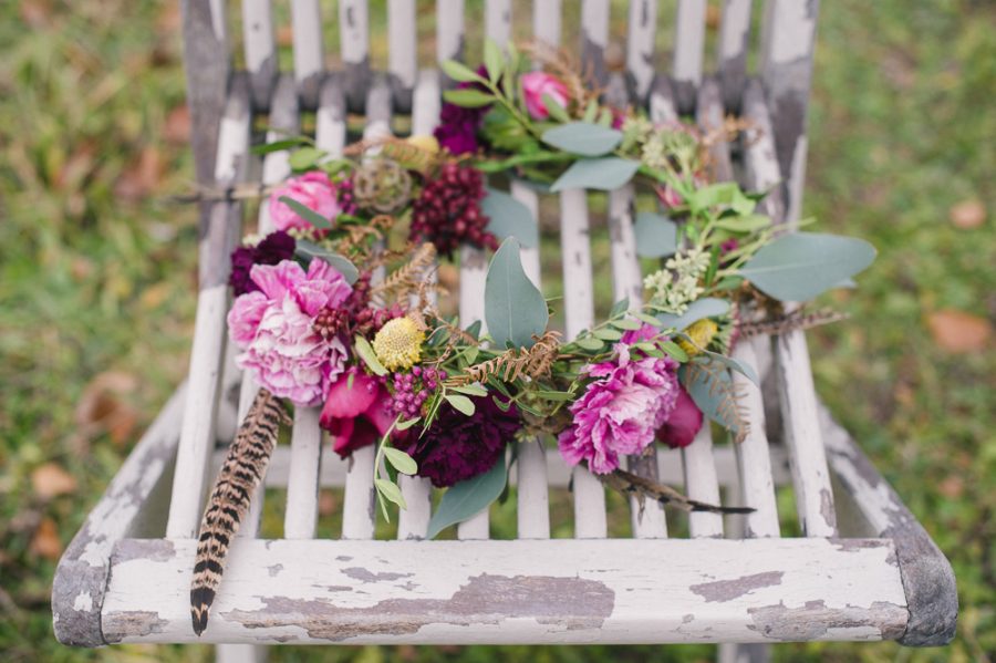 Rustic Woodland Wedding with Boho Styling and a Glitter Bar