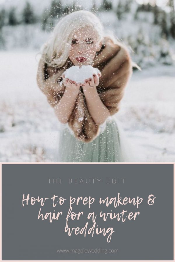 Perfect Wedding Hair and Skin Prep for Winter Brides