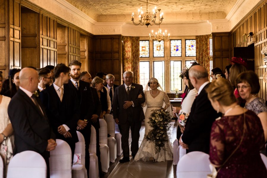 Vintage Art Deco Wedding at Charlton House with Authentic Styling