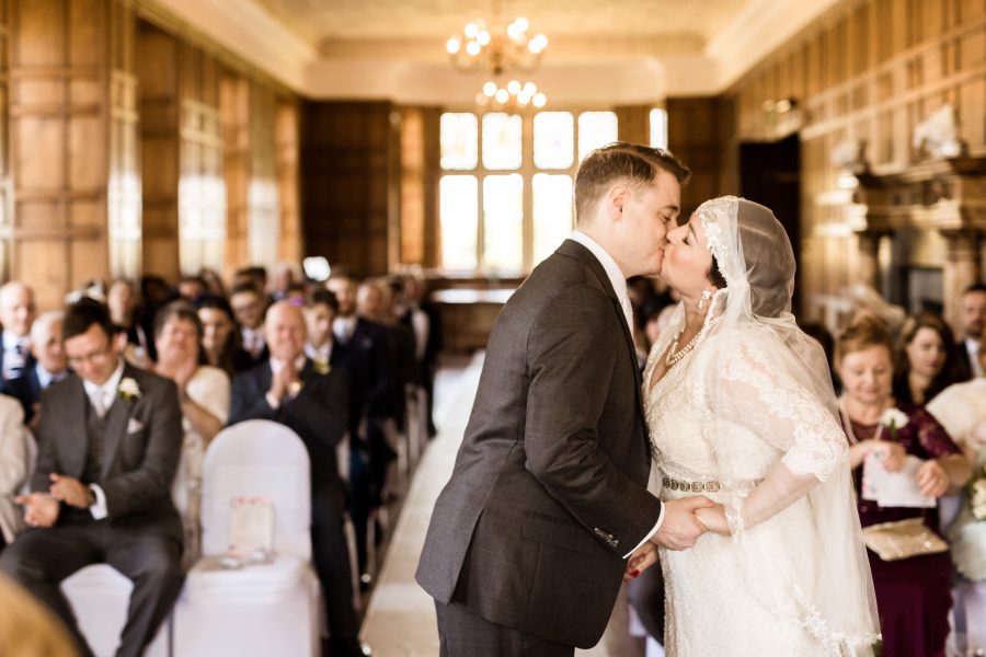 Vintage Art Deco Wedding at Charlton House with Authentic Styling