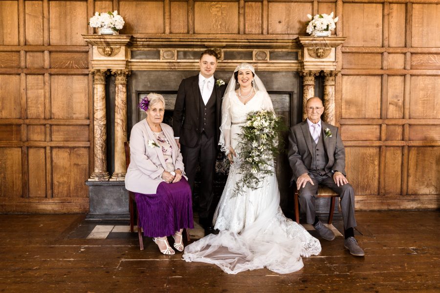 Vintage Art Deco Wedding at Charlton House with Authentic Styling