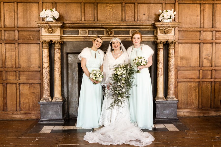 Vintage Art Deco Wedding at Charlton House with Authentic Styling