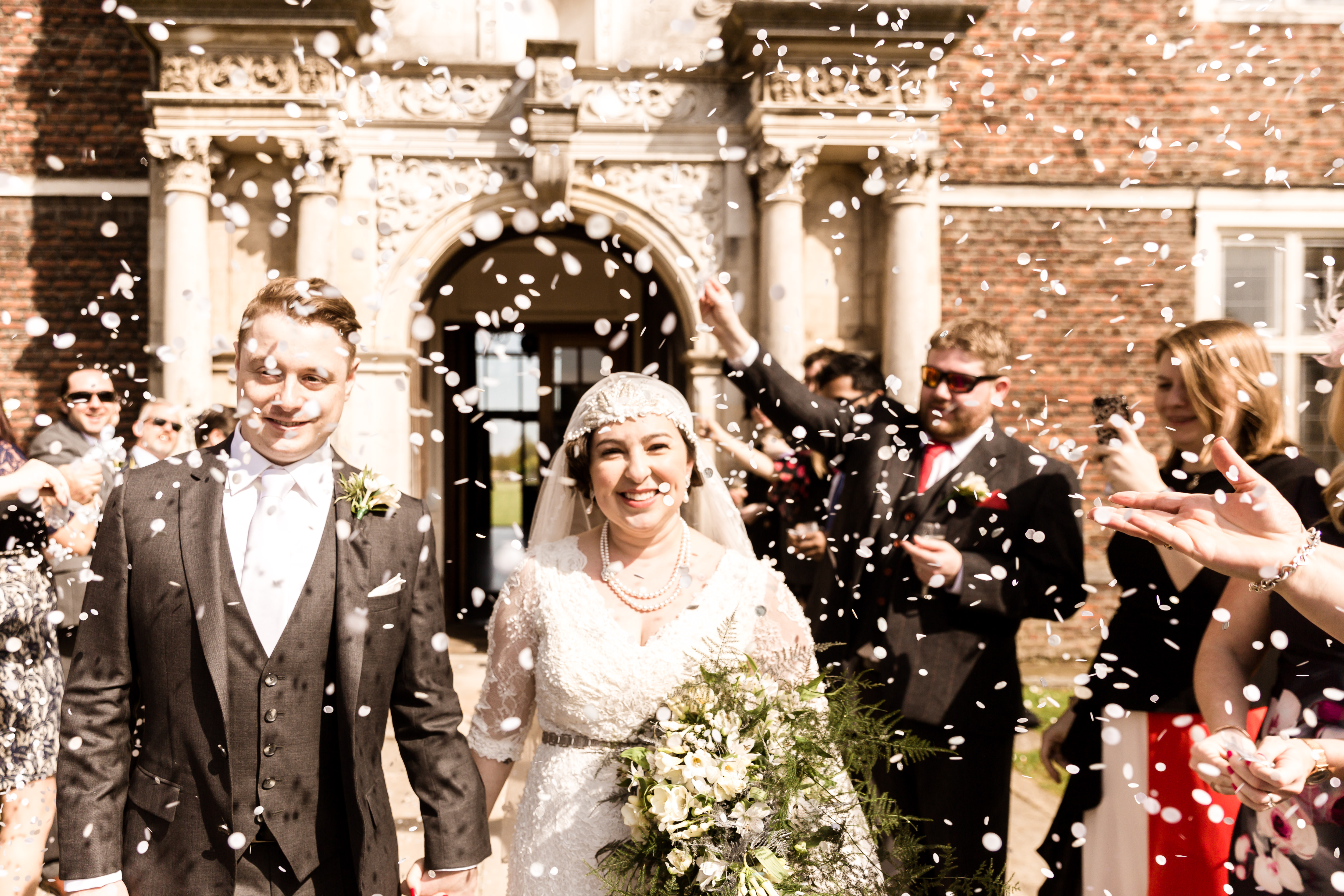 Vintage Art Deco Wedding at Charlton House with Authentic Styling